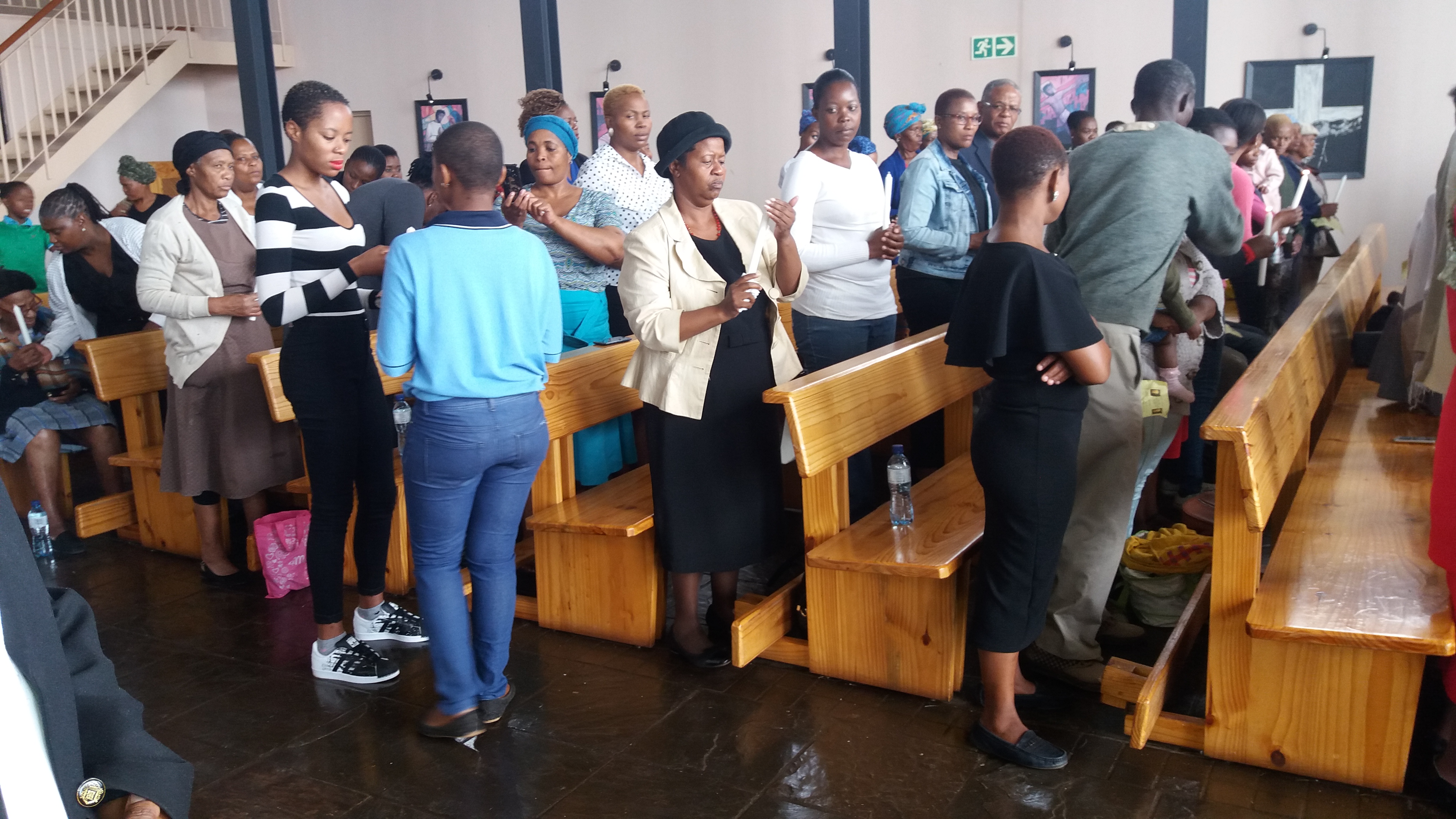 Candle lighting ceremony