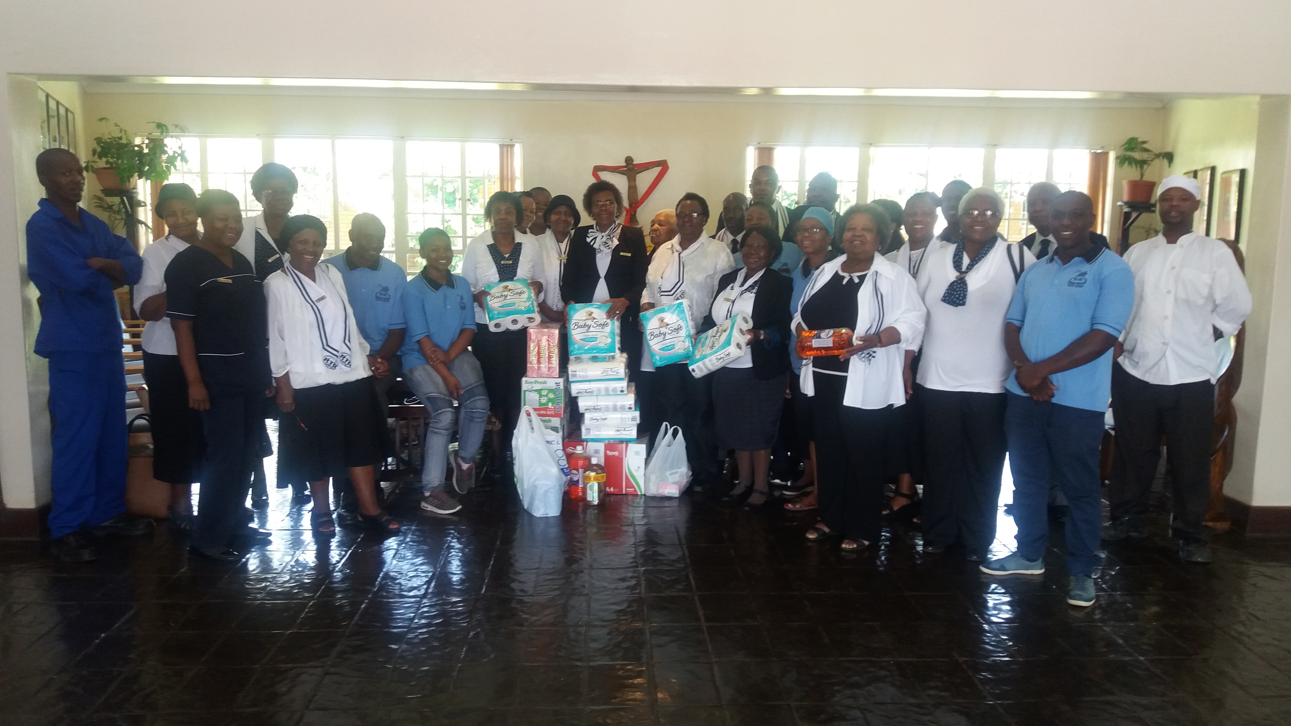 Retired Teacher's Organization - Atteridgeville and Saulsville _Visit Leratong Hospice